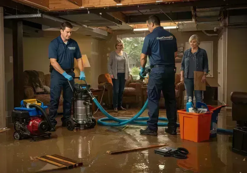 Basement Water Extraction and Removal Techniques process in South Uniontown, PA